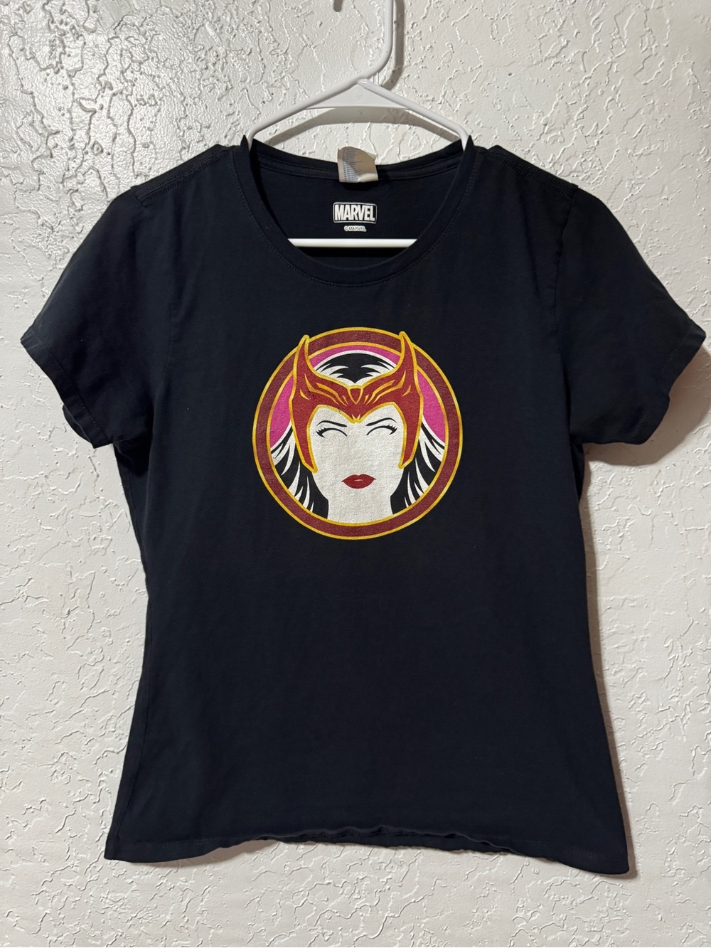 Marvel WandaVision Scarlet Witch Outline Graphic Tee
